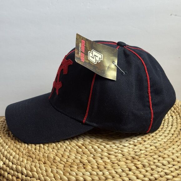 NWT Vintage Kansas City Monarchs Negro League Baseball Strap Hat Royals Pepsi - Picture 3 of 6